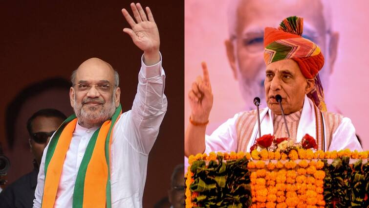 Lok Sabha Elections 2024 Amit Shah and Rajnath Singh Madhya Pradesh Visit ANN आज MP दौरे पर रहेंगे केंद्रीय गृहमंत्री अमित शाह और राजनाथ सिंह, 'मिशन 400 पार' के लिए संभाला मोर्चा