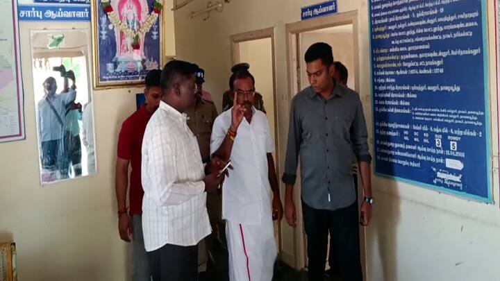 Dindigul: BJP leader who was absconding in case of Molestation of government school employee arrested - TNN அரசுப் பள்ளி ஊழியருக்கு பாலியல் தொல்லை கொடுத்த பாஜக நிர்வாகி கைது