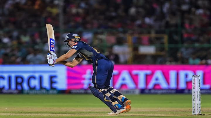 In GT's run chase, Shubman Gill top-scored with 72 off 44 but it seemed like they had left themselves too much to do in the end. (Image Source: PTI)