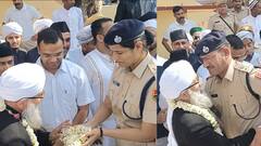 एक साथ झुके हजारों सिर, कोटा में ईद की नमाज के बाद नेताओं और पुलिस प्रशासन ने दी मुबारकबाद