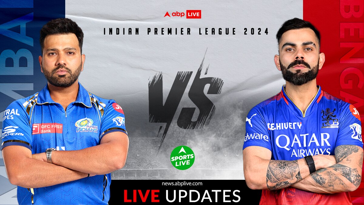 mi vs rcb live score ipl 2024 mumbai indians vs royal challengers