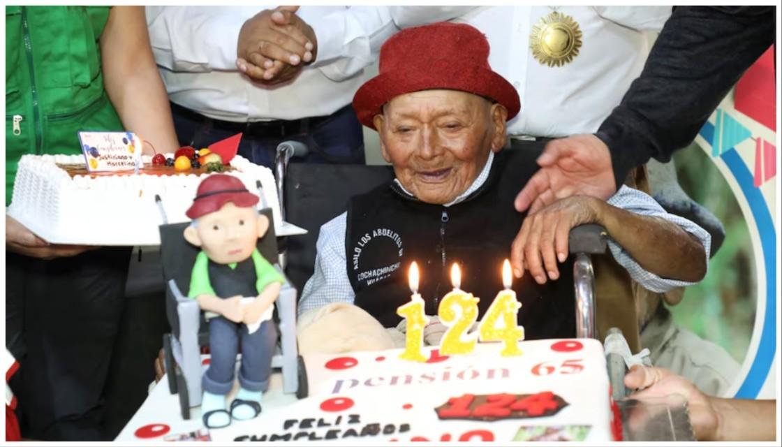 Peru claims world's oldest human title with 124-year-old World Oldest Human: ਦੁਨੀਆ ਦਾ ਸਭ ਤੋਂ ਬਜ਼ੁਰਗ 124 ਸਾਲ ਦਾ ਬਾਬਾ, ਤੰਦਰੁਸਤ ਸਿਹਤ ਲਈ ਬਾਬੇ ਨੇ ਦੱਸੀ ਆਪਣੀ ਡਾਈਟ 