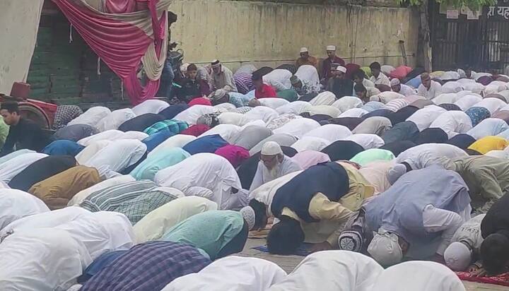 अरब में कल चांद दिखने के बाद आज भारत मे ईद मनाया जा रहा है. जिसकी उमंग दिल्ली के मस्जिदों में भी देखने को मिली, जहां ईद की नमाज अता करने के लिए मुस्लिम समुदाय के लोगों की भीड़ उमड़ी हुई थी. सभी लोग एक-दूसरे से गले मिलकर ईद की मुबारकबाद देते हुए नजर आए.