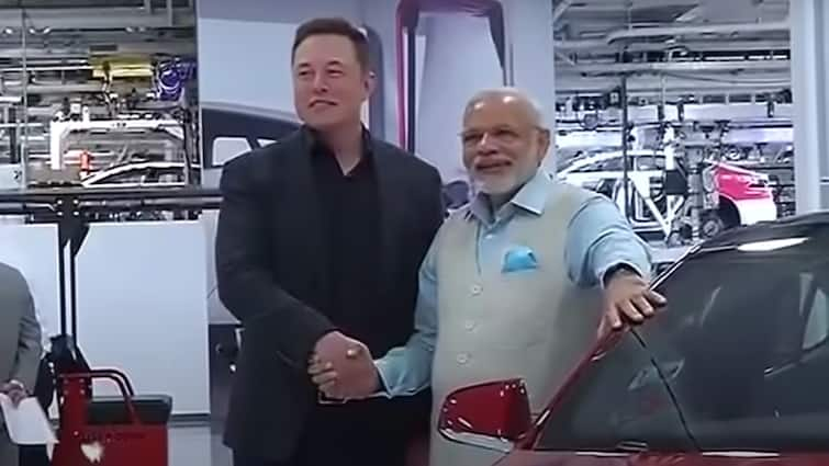 Narendra Modi Elon Musk Meeting Encounter 2015 2023 2024 Tesla Deal Video Watch