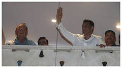 Salman Khan Greets Sea Of Fans Outside Galaxy On Eid - See Pics