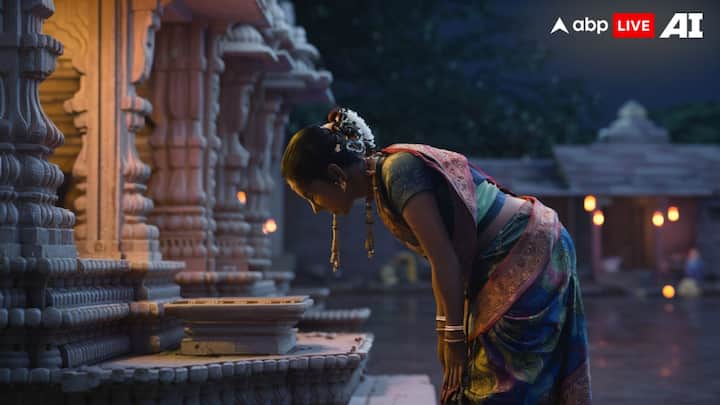 woman slit her tongue and offered to temple In Jabalpur ann आस्था या अंधविश्वास? जबलपुर में महिला ने जीभ काटकर मंदिर में चढ़ाया, बोली- 'देवी मां सपने में...'