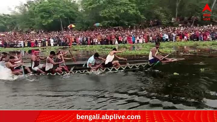 Indo Bangladesh Border: ২২ বছর পর  স্বরূপনগরের হাকিমপুর সীমান্তে ফের অনুষ্ঠিত হল দুই বাংলার মিলনোৎসব নৌকা বাইচ প্রতিযোগিতা। কেমন ছিল সেই মুহূর্তগুলি?