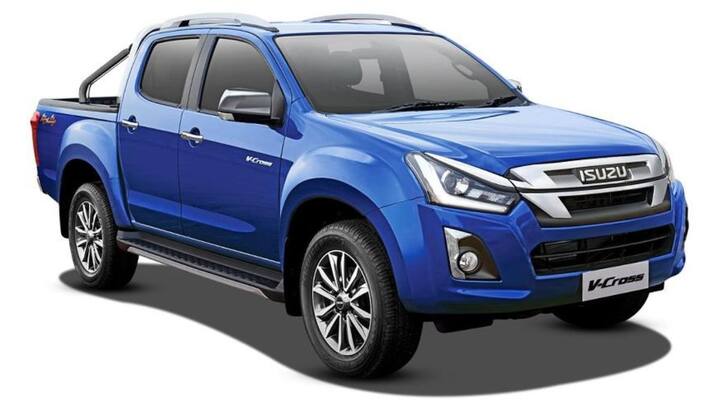 Isuzu D-Max V-Cross அல்லது இந்தியாவில் V- கிராஸ் ஒரு பிரபலமான நான்கு சக்கர டிரக் ஆகும். பழைய மாடலாக இருந்தாலும், சிறந்த திறனை கொண்டுள்ளது. இது சரியான 4x4 அனுபவத்தை வழங்குகிறது. ஆரம்ப விலை ரூ.23.49 லட்சம்