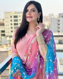 Zareen Khan Looks Elegant In Ethnic Wear This Eid; Check Out Pics