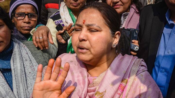 RJD leader Misa Bharti RJD president Lalu Prasad PM Modi Vijay Kumar Sinha INDIA bloc Lok Sabha Election 2024 Bihar RJD's Misa Bharti Claims 'Jail' Remarks Against PM Modi Distorted, Calls It 'BJP's Agenda'