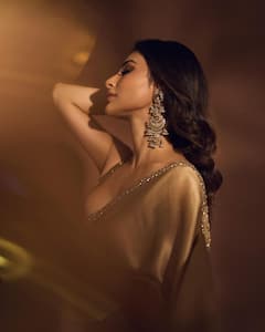 Mouni Roy Photos: చీరలో మౌనీ రాయ్‌ హోయలు - 'నాగిని'లా వయ్యారాలు పోతున్న 'కేజీయఫ్‌ బ్యూటీ