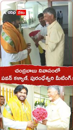 చంద్రబాబు నివాసంలో పవన్ కళ్యాణ్, పురంధేశ్వరి మీటింగ్.!
