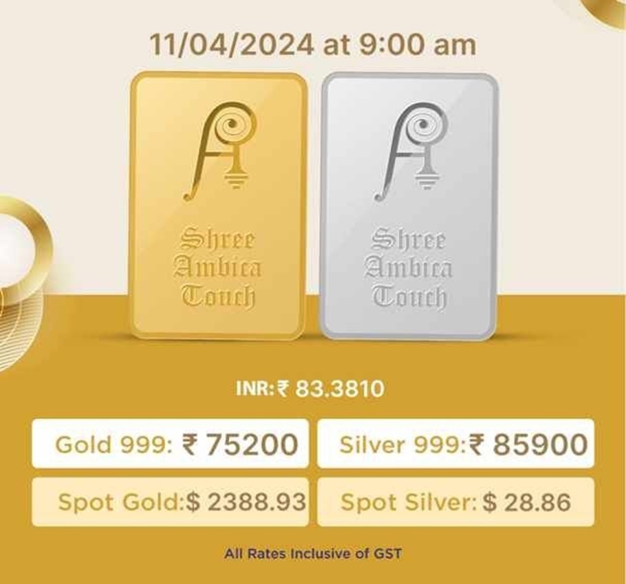 Gold All-time High: સોનામાં આગ ઝરતી તેજી, અમદાવાદમાં 10 ગ્રામનો ભાવ 75000 રૂપિયાને પાર