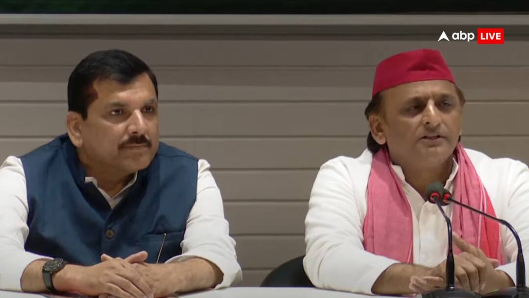 अखिलेश यादव का यूपी में समर्थन करेगी AAP, संजय सिंह बोले- 'कोई कंडीशन नहीं, क्योंकि...' sanjay singh akhilesh yadav press conference over AAP in UP अखिलेश यादव का यूपी में समर्थन करेगी AAP, संजय सिंह बोले- 'कोई कंडीशन नहीं, क्योंकि...'