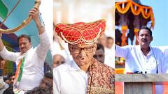 एका बाजूला राजा, दुसऱ्या बाजूला सर्वसामान्य कुटुंबातील कार्यकर्ता, शरद पवारांनी सातारचं गणित मांडलं