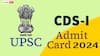 UPSC CDS Admit Card: సీడీఎస్ (1) - 2024 ఎగ్జామ్ హాల్‌టికెట్లు వచ్చేశాయ్! పరీక్ష ఎప్పుడంటే?