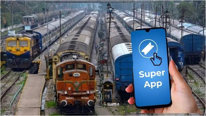 Indian Railways To Launch Comprehensive 'Super App' Railway Super App: ਰੇਲਵੇ ਲੈ ਕੇ ਆ ਰਿਹੈ ਨਵੀਂ  'ਸੁਪਰ ਐਪ', ਇੱਕੋ ਥਾਂ 'ਤੇ ਮਿਲਣਗੀਆਂ ਸਾਰੀਆਂ ਸਹੂਲਤਾਂ