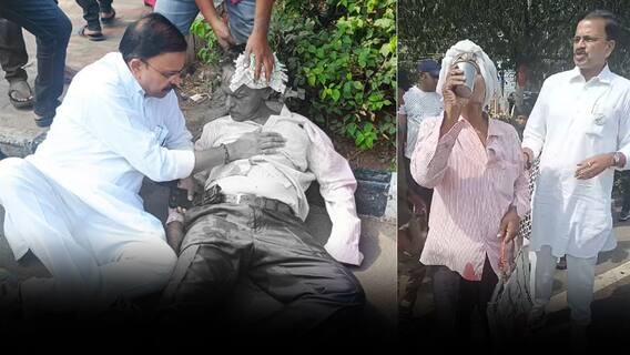 JD Lakshmi Narayana Saved A Man | రోడ్డు ప్రమాదానికి గురైన వ్యక్తిని కాపాడిన జేడీ లక్ష్మీ నారాయణ |