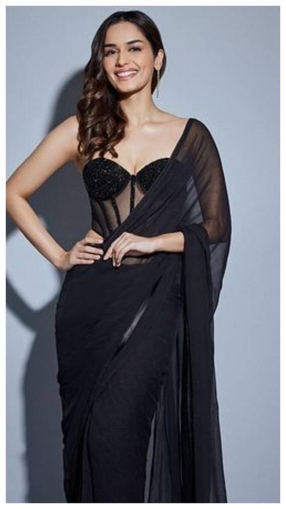 मानुषी छिल्लर ने स्टाइलिश आउटफिट में बिखेरा जलवा