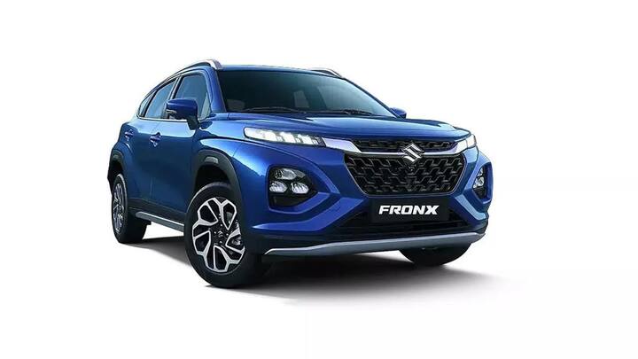 மாருதி சுசுகியின் ஃப்ரான்க்ஸ் கார் மாடல், பலேனோவை அடிப்படையாகக் கொண்டது. இது மணிக்கு 100கிமீ வேகத்தை 11 நொடிகளில் எட்டும். தொடக்க விலை - ரூ.10.55 லட்சம்