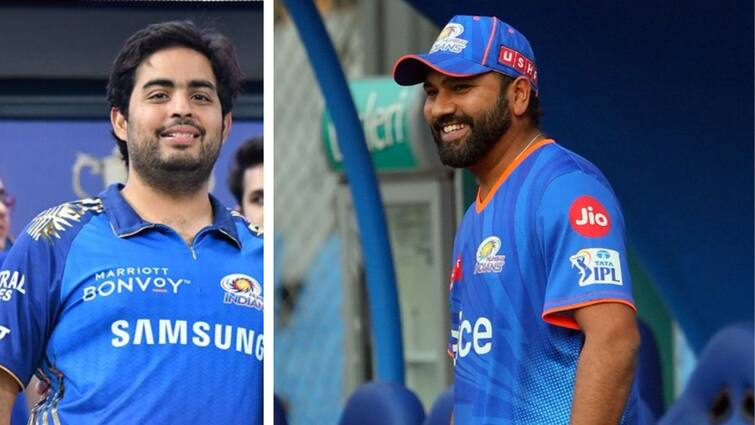 Rohit Sharma And Akash Ambani Spotted Together Inside Car Rohit Sharma : అంబానీ కారులో రోహిత్‌, కెప్టెన్సీపై చర్చకేనా ?