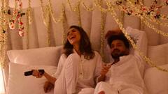 अंकिता लोखंडेने कॅमेऱ्यासमोर पती विकी जैनसोबत झाली रोमँटिक, शेअर केले बेडरूमचे फोटो