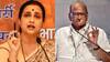 Chitra Wagha : आपली ती लेक, दुसऱ्याची ती सून, पवारसाहेबांनी फरक केला; चित्रा वाघ यांचा आता थेट शरद पवारांवरच निशाणा