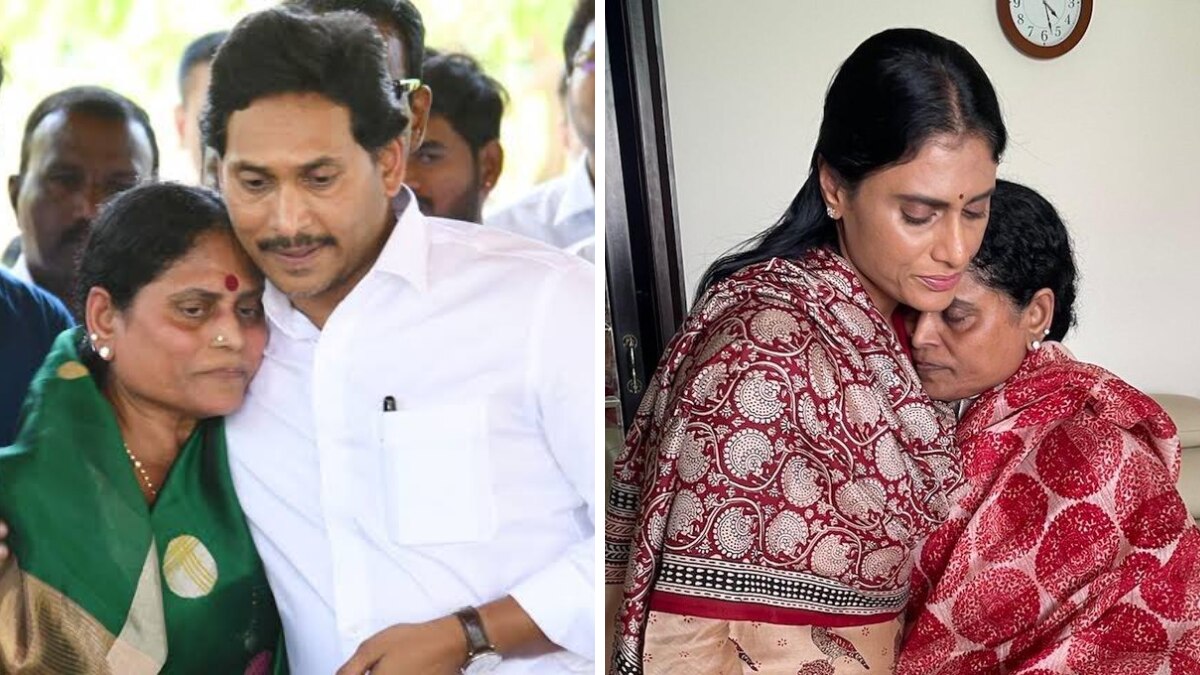 YS Vijaya Went To America Does Not She Support Her Son Jagan Or ...