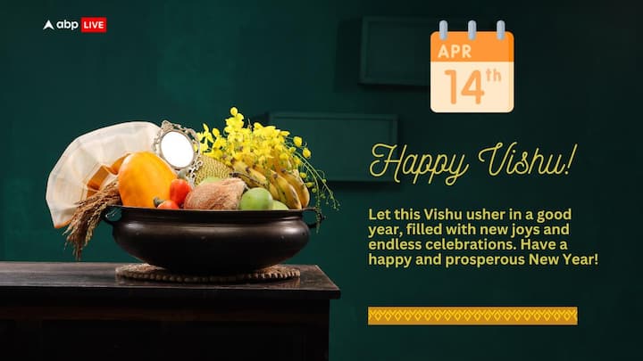 Let this Vishu usher in a good year, filled with new joys and endless celebrations. Have a happy and prosperous New Year! (Image source: canva)
