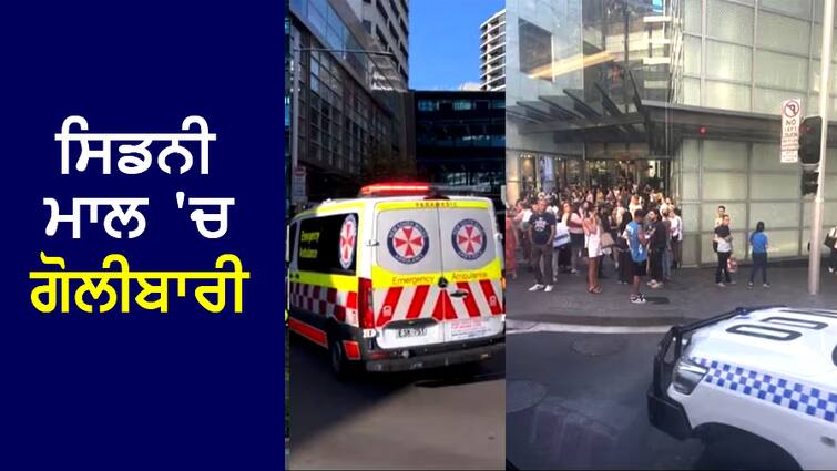 Australia: Chaos due to stabbing and shooting in Sydney mall, 4 people have died so far Australia: ਸਿਡਨੀ ਦੇ ਮਾਲ 'ਚ ਗੋਲੀਬਾਰੀ, ਹੁਣ ਤੱਕ 4 ਲੋਕਾਂ ਦੀ ਮੌਤ