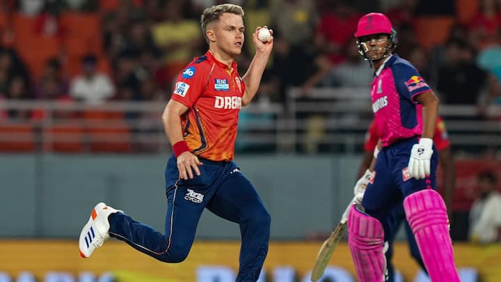 Power hitters Shimron Hetmyer and Rovman Powell formed a crucial partnership, scoring 18 runs in just 4 balls. However, Curran dismissed Powell with a short delivery. (Image Source: PTI)
