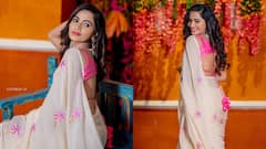 Shobha Shetty Photos: చీరలో శోభా శెట్టి సోయగం - అందాల ఆరబోతతో కవ్విస్తున్న బిగ్‌బాస్‌ బ్యూటీ