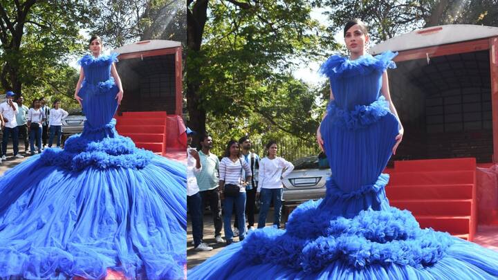 Urfi Javed Outfit: ফের নতুন ধরনের পোশাক তাক লাগালেন উরফি জাভেদ। নীল গাউনের বিশেষত্ব কী? জানলে অবাক হবেন।