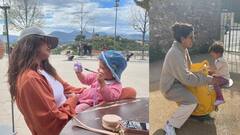 Priyanka Chopra Photos: 'हेड ऑफ स्टेट'च्या शूटिंगदरम्यान प्रियांका चोप्राने मुलगी मालतीसोबत केली मस्ती, शेअर केले फोटो!