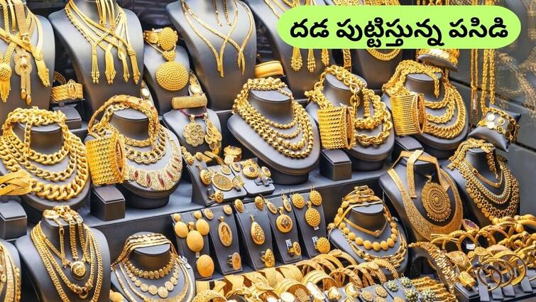 gold silver prices today gold at record high of rs 73350 per 10 gram gold jewlery demand falls Gold Price: రూ.75,000 దాటిన పసిడి - జనం విలవిల, గోల్డ్‌ షాపులు వెలవెల