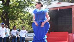 Urfi Javed: 'রেড কার্পেটে কেউ ডাকে না, তাই...', শনিবার ১০০ কেজির গাউনে তাক লাগালেন উরফি