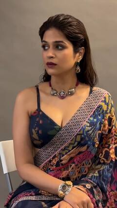 Shraddha Das Photo:  શ્રદ્ધા દાસે સાડીમાં બતાવી કાતિલ અંદા, જુઓ તસવીરો