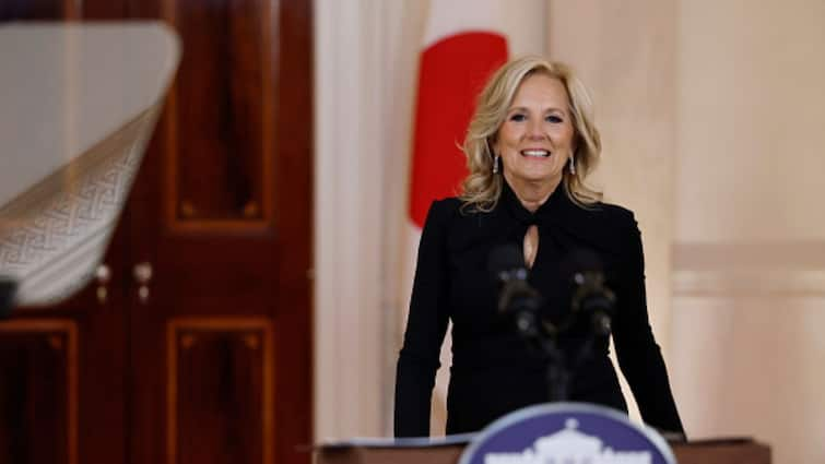 Jill Biden Labels Donald Trump Bully Danger LGBTQ Community Urges Support Joe Biden Harris US: Jill Biden Labels Trump A 'Bully' And 'Danger' To LGBTQ Community As She Urges Support For Joe And Kamala