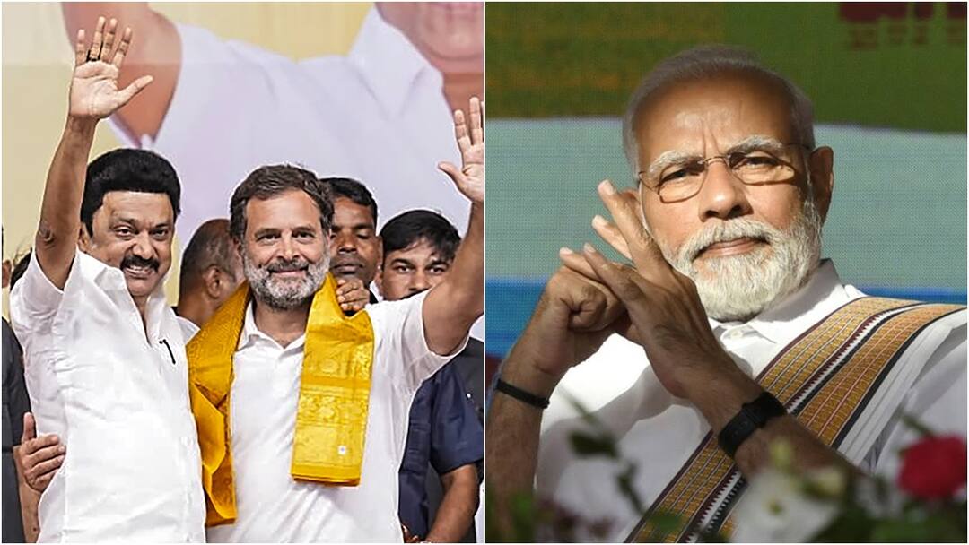 ABP-CVoter Opinion Poll: Will DMK Emerge As 3rd Largest Party In Lok Sabha Despite BJP’s Cultural Push In TN? ABP-CVoter Opinion Poll Lok Sabha Election 2024 Tamil Nadu DMK Congress BJP AIADMK M K Stalin PM Narendra Modi ABP-CVoter Opinion Poll: Will DMK Emerge As 3rd Largest Party In Lok Sabha Despite BJP’s Cultural Push In TN?