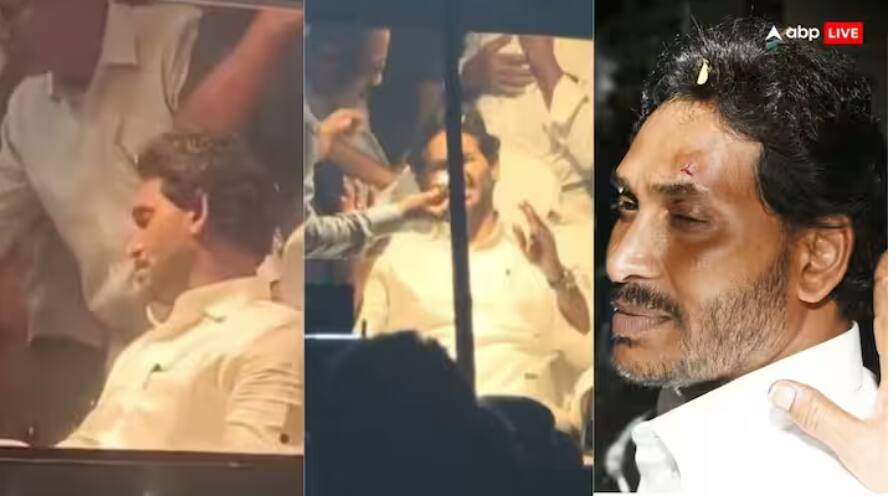 andhra-pradesh-cm-jagan-mohan-reddy-hurt-in-stone-pelting-in-road-show-vijayawada Jagan Mohan Reddy: ਆਂਧਰਾ ਪ੍ਰਦੇਸ਼ ਦੇ ਮੁੱਖ ਮੰਤਰੀ ਦੇ ਰੋਡਸ਼ੋਅ 'ਤੇ ਹੋਇਆ ਪਥਰਾਅ, ਮੱਥ 'ਤੇ ਲੱਗੀ ਸੱਟ