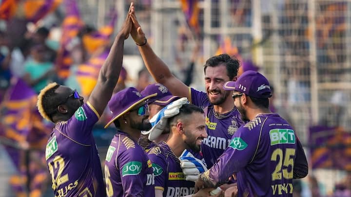 Nicholas Pooran was the only LSG batter able to find some momentum towards the end of the innings. But Starc and Narine played pivotal roles in KKR's collective bowling effort, ensuring LSG could only manage a total of 161/7. (Image Credit: PTI)