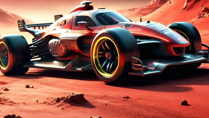 इंटरनेट पर आपको चांद की फोटो जरूर नजर आती हैं. लेकिन चांद पर अभी तक सिर्फ स्पेसक्राफ्ट की फोटो दिखती हैं. लेकिन एआई ने जो फोटो बनाया है, उसमें चांद पर कार नजर आ रही हैं.