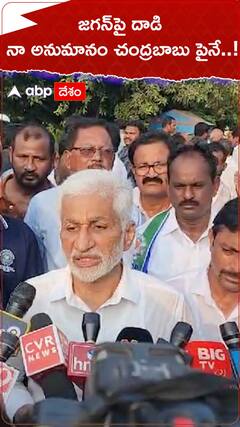 జగన్ పై దాడి...నా అనుమానం చంద్రబాబు పైనే : విజయసాయి రెడ్డి