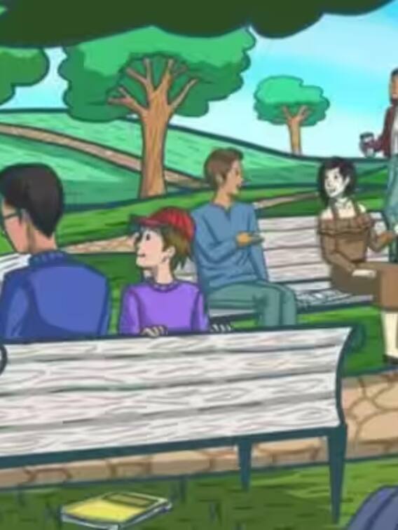 इस तस्वीर में छिपा हुआ है अखबार, क्या आपको दिखा?