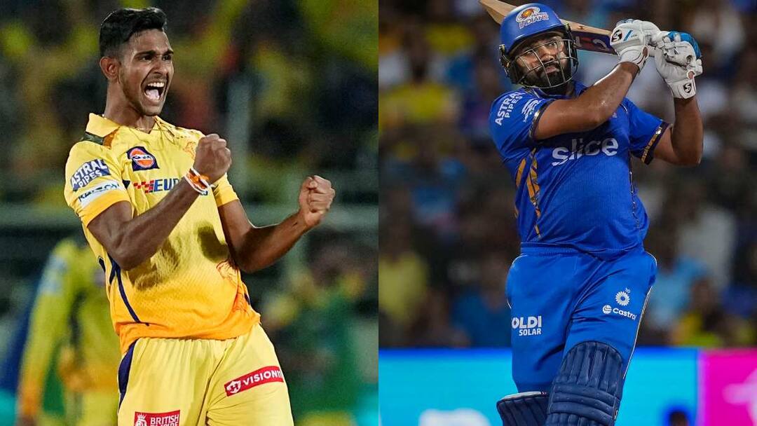 MI vs CSK Rohit Sharma Century Chennai super kings wins by 20 runs Matheesha Pathirana MI vs CSK: मुंबई ने पथिराना के आगे टेके घुटने, रोहित के 'हिट शो' के बावजूद हारी टीम