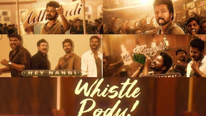 watch vijays the goat movie first single whistle podu song out now The GOAT First Single : பார்ட்டி ஒன்ன தொடங்கட்டுமா...விஜயின் தி கோட் படத்தின் முதல் பாடல் விசில் போடு வெளியானது