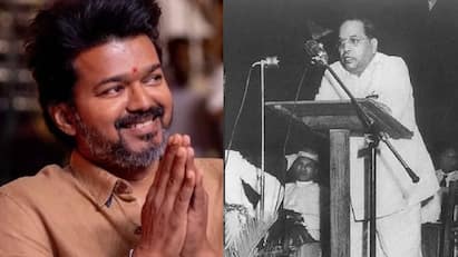 tvk party leader Vijay took pledge on Ambedkars birthday TVK Vijay:“சமூக நீதி, சமத்துவம், சம உரிமை” - அம்பேத்கர் பிறந்தநாளில் உறுதிமொழி எடுத்த விஜய்!