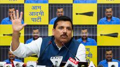 मल्लिकार्जुन खरगे से मुलाकात के बाद संजय सिंह का BJP पर हमला, कहा- 'INDIA गठबंधन...'