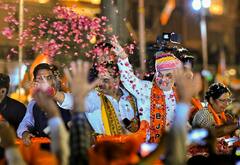 Amit Shah Road Show: जयपुर में अमित शाह का रोड शो, CM सहित कई बड़े नेता रहे मौजूद, कार्यकर्ताओं में दिखा उत्साह