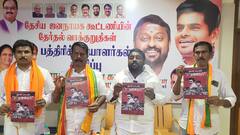 ஜி.எஸ்.டி. பற்றி மு.க.ஸ்டாலின் பேசுவது வேடிக்கையாக உள்ளது - பா.ஜ.க. மாநில செயலாளர் எஸ்.ஜி.சூர்யா விமர்சனம்